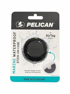 Pelican Marine Waterproof Stick-On AirTag Case